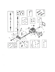 Pump parts for Craftsman Gas Pressure Washer 580752990 from AppliancePartsPros.com