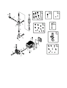 Pump parts for Craftsman Gas Pressure Washer 580753410 from AppliancePartsPros.com