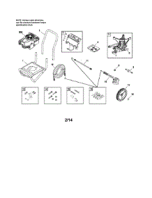 Main Unit parts for Craftsman Gas Pressure Washer 580754870 from AppliancePartsPros.com