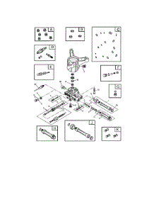 Pump parts for Craftsman Gas Pressure Washer 580754930 from AppliancePartsPros.com