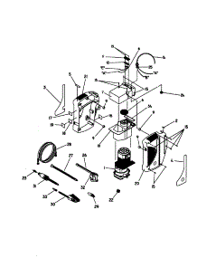 Housing And Hose parts for Craftsman Gas Pressure Washer 580760001 from AppliancePartsPros.com