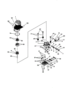 Motor And Pump parts for Craftsman Gas Pressure Washer 580760001 from AppliancePartsPros.com