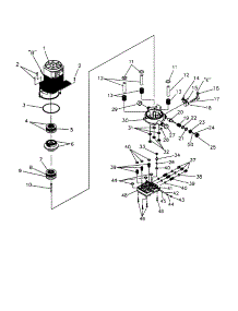 Pump / Motor parts for Craftsman Gas Pressure Washer 580760003 from AppliancePartsPros.com