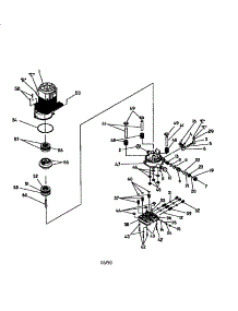 Pump And Motor parts for Craftsman Gas Pressure Washer 580760271 from AppliancePartsPros.com