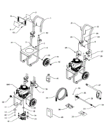 Cabinet Parts parts for Craftsman Gas Pressure Washer 580761010 from AppliancePartsPros.com