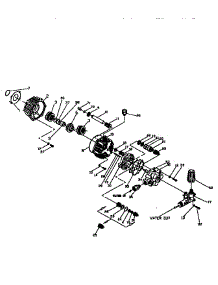 Pump Head Assembly parts for Craftsman Gas Pressure Washer 580762250 from AppliancePartsPros.com