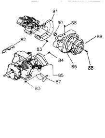Recoil Starter parts for Craftsman Gas Pressure Washer 580762600 from AppliancePartsPros.com