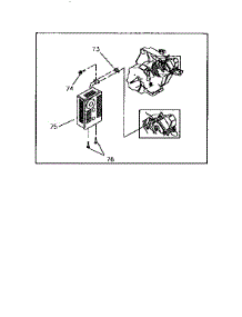Muffler parts for Craftsman Gas Pressure Washer 580763000 from AppliancePartsPros.com