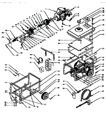 Main Frame parts for Craftsman Gas Pressure Washer 580763000 from AppliancePartsPros.com
