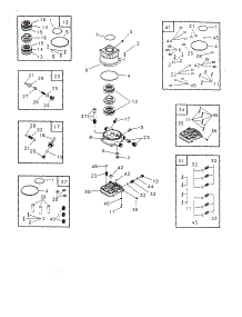 Housing parts for Craftsman Gas Pressure Washer 580767300 from AppliancePartsPros.com