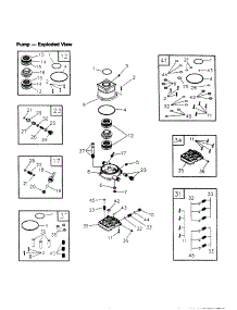 Pump parts for Craftsman Gas Pressure Washer 580768332 from AppliancePartsPros.com