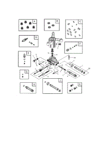 Pump parts for Craftsman Gas Pressure Washer 580988400 from AppliancePartsPros.com
