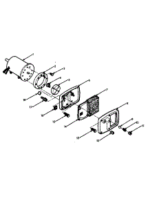 Motor And Pump Assembly parts for Kenmore Space Heater 583.356030 (583356030, 583 356030) from AppliancePartsPros.com