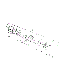 Motor Package Assembly parts for Kenmore Space Heater 583.409920 (583409920, 583 409920) from AppliancePartsPros.com