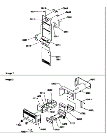 Ice Maker / Control Assy parts for Amana Side-By-Side Refrigerator 58635-P1317501WE from AppliancePartsPros.com