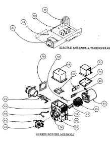 Electric Fan Timer / Transformer / Burner Housing Assy parts for Carrier Furnace 58CLA10510112 from AppliancePartsPros.com