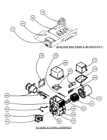 Electric Fan Timer / Transformer / Burner Housing Assy parts for Carrier Furnace 58CLA12010120 from AppliancePartsPros.com
