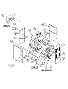 Cabinet Parts parts for Carrier Furnace 58CMA10510112 from AppliancePartsPros.com