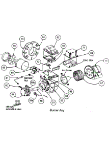 Burner View 2 parts for Carrier Furnace 58CMA12011120 from AppliancePartsPros.com