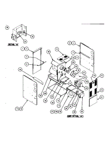 Cabinet Parts parts for Carrier Furnace 58CMA12012120 from AppliancePartsPros.com