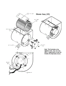 Blower Assembly parts for Carrier Furnace 58CTA04510012 from AppliancePartsPros.com