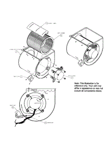 Blower Assembly parts for Carrier Furnace 58CTA09010016 from AppliancePartsPros.com