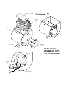 Blower Assembly parts for Carrier Furnace 58CTA13510016 from AppliancePartsPros.com
