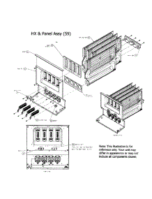 Hx And Panel Assembly parts for Carrier Furnace 58CTA13510022 from AppliancePartsPros.com