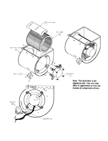 Blower Assembly parts for Carrier Furnace 58CTX04510012 from AppliancePartsPros.com