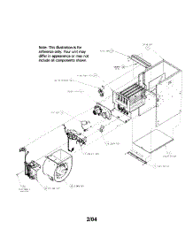 Casing And Blower parts for Carrier Furnace 58CTX07010016 from AppliancePartsPros.com
