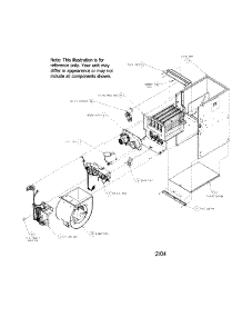 Casing And Blower parts for Carrier Furnace 58CTX09010016 from AppliancePartsPros.com