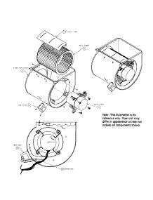 Blower Assembly parts for Carrier Furnace 58CTX09010020 from AppliancePartsPros.com