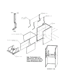 Casing Assembly parts for Carrier Furnace 58CTX11010022 from AppliancePartsPros.com