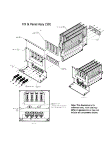 Hx / Panel Assembly parts for Carrier Furnace 58CVX10010020 from AppliancePartsPros.com