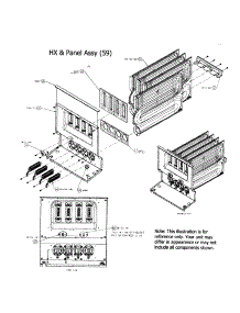 Hx And Panel Assembly parts for Carrier Furnace 58DLA07010016 from AppliancePartsPros.com