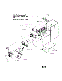 Unit Assembly parts for Carrier Furnace 58DLA11010016 from AppliancePartsPros.com