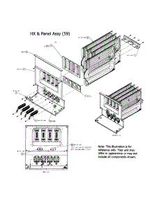 Hx And Panel Assembly parts for Carrier Furnace 58DLA11010022 from AppliancePartsPros.com