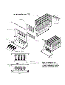 Hx And Panel Assembly parts for Carrier Furnace 58DLA13510016 from AppliancePartsPros.com