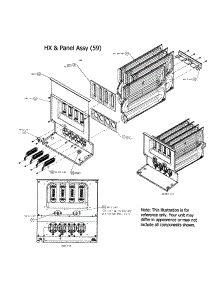 Hx And Panel Assembly parts for Carrier Furnace 58DLA13510022 from AppliancePartsPros.com