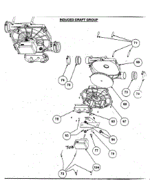 Induced Draft Assy parts for Carrier Furnace 58MSA08012112 from AppliancePartsPros.com