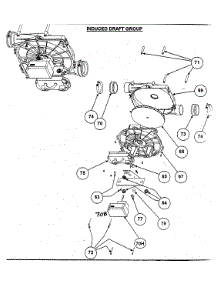 Induced Draft Assy parts for Carrier Furnace 58MSA10012120 from AppliancePartsPros.com