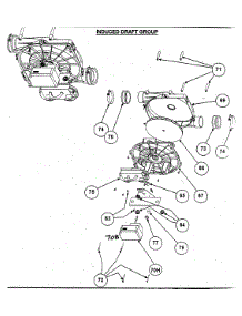 Induced Draft Assy parts for Carrier Furnace 58MSA12012120 from AppliancePartsPros.com