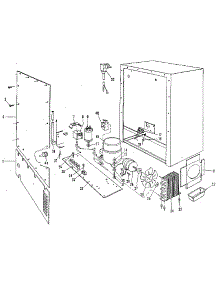 Unit Parts parts for Marvel Compact Refrigerator 58RFAD from AppliancePartsPros.com