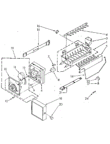 Icemaker parts for Marvel Compact Refrigerator 58RI from AppliancePartsPros.com
