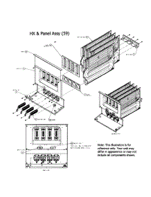 Hx And Panel Assembly parts for Carrier Furnace 58STA11010022 from AppliancePartsPros.com