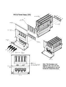 Hx And Panel Assembly parts for Carrier Furnace 58STX04510012 from AppliancePartsPros.com