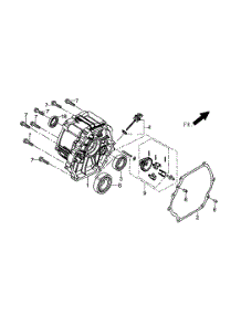 Crankcase Cover / Governor parts for Generac Generator 5939-5 from AppliancePartsPros.com