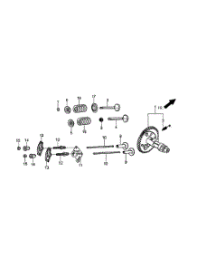 Rocker And Camshaft parts for Generac Generator 5939-5 from AppliancePartsPros.com