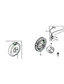 Flywheel parts for Generac Generator 5939-6 from AppliancePartsPros.com