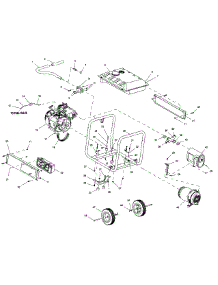 Frame Assy parts for Generac Generator 5940-0 from AppliancePartsPros.com
